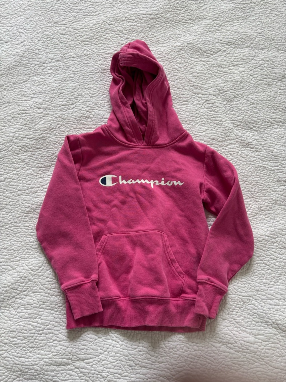 Champion Pink Hoodie - Girls size 6/7